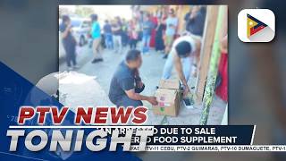 Man arrested due to sale of unregistered food supplement; P30K worth of food supplement recovered...