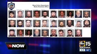 Mesa police arrest 24 in undercover child sex investigation