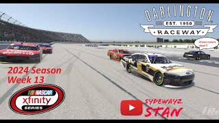 2024 iRacing NASCAR Xfinity Series full season at Darlington --  Week 13/39 by Sydewayz Stan 17 views 7 days ago 52 minutes