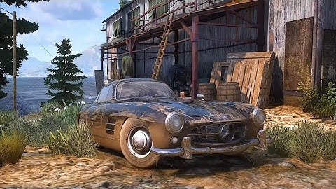 GTA 5: Mercedes Series Gameplay With Realistic Graphics Mod And Ray Tracing On RX6600XT