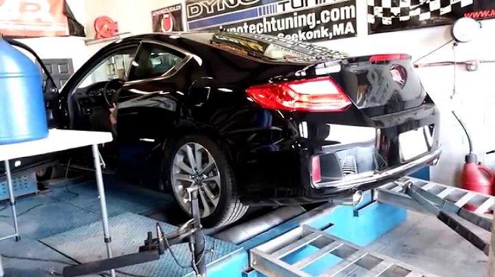 2014 Honda Accord Coupe V6 6MT Dyno