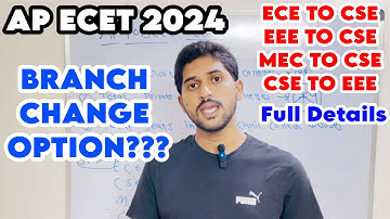 Ap ecet 2024 | branch change option in ecet | eee to cse | software jobs diploma | bsdvp telugu tech