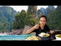 Eating Lunch at Thailand’s Most Beautiful Lake! | Cheow Lan Lake (เชี่ยวหลาน)