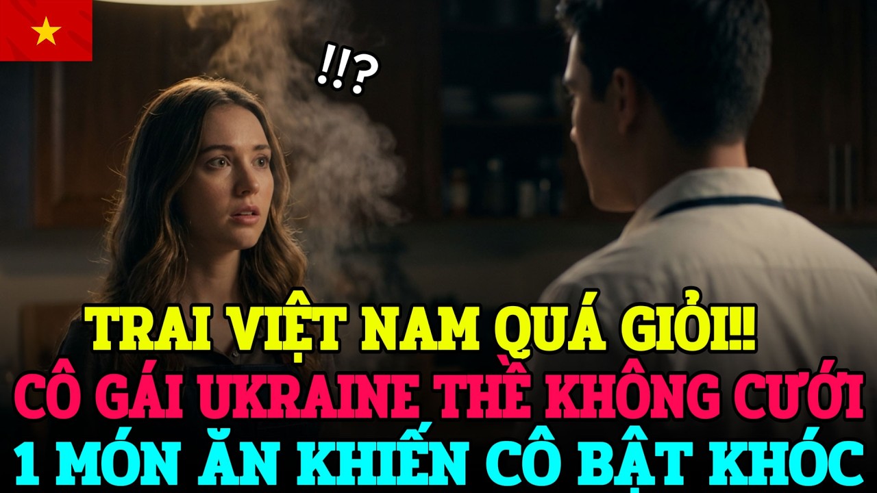 CÔ GÁI UKRAINE TIẾT LỘ LÝ DO LẤY CHỒNG VIỆT NAM TỪ THỀ KHÔNG CƯỚI ĐẾN MẶC VÁY CƯỚI Ở VIỆT NAM