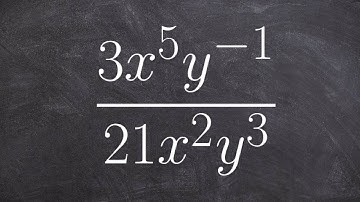 Applying the quotient rule to simplify a rational expression
