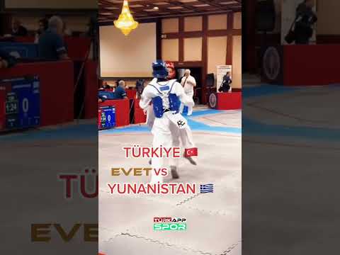 🇬🇷Yunan bu sefer de uçmayı öğrenecek 😂💪| Tekvandocu Asenamızı Tebrik Ediyoruz 😎👏🇹🇷 #tekvando #Shorts