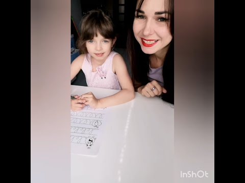 С помощью шаблонов прописей готовим руку к письму (для дошкольников) #библиотекарьдома.