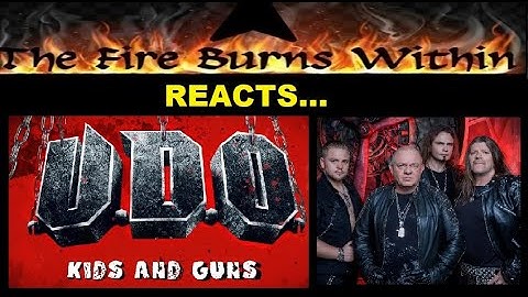 U.D.O - Kids And Guns | Brand New Metal Reaction