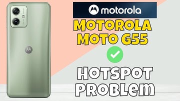 Motorola Moto G55 Hotspot Problem Fix || How to solve the hotspot issues || Hotspot not working #new