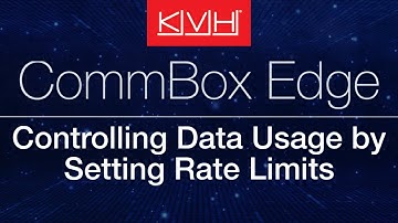 CommBox Edge: Controlling Data Usage by Setting Rate Limits (EOS 7.x or earlier)