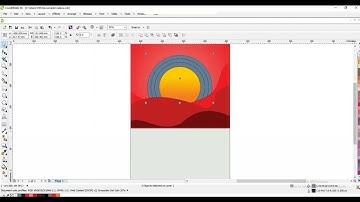 Learn How To Create Nature Background in Coreldraw - Ahsan Sabri