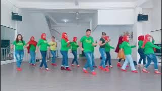 Yank Line Dance / Choreo by Enny Darmaji (INA) / Demo by 7Gym & Studio Palembang