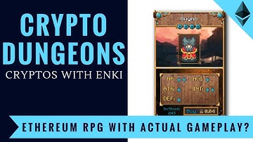 CryptoDungeons -  Ethereum RPG with Real Gameplay at Release? - Crypto Games