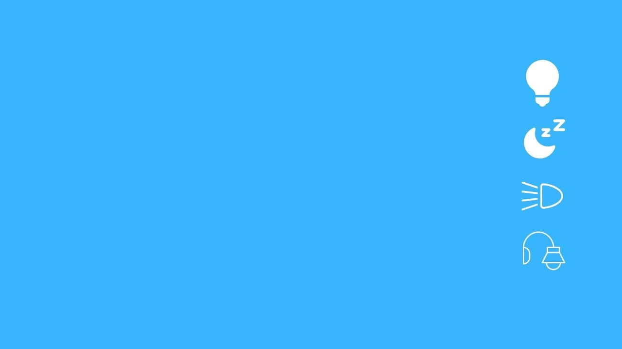 (10H) Sleep Light Sky Blue Screen Lightning Background YouTube