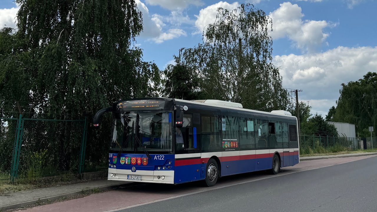 Irex-Trans - Linia: P4 - Kierunek: Wielkie Lniska p. Lipowa/Szkoła - Solbus SM12 #A122