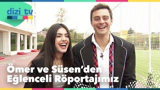 @Kardeslerim 'in süper ikilisi Ömer ve Süsen röportajımız - Dizi TV 813. Bölüm