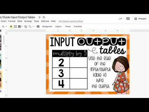 Friday: Multiply Divide Input/Output