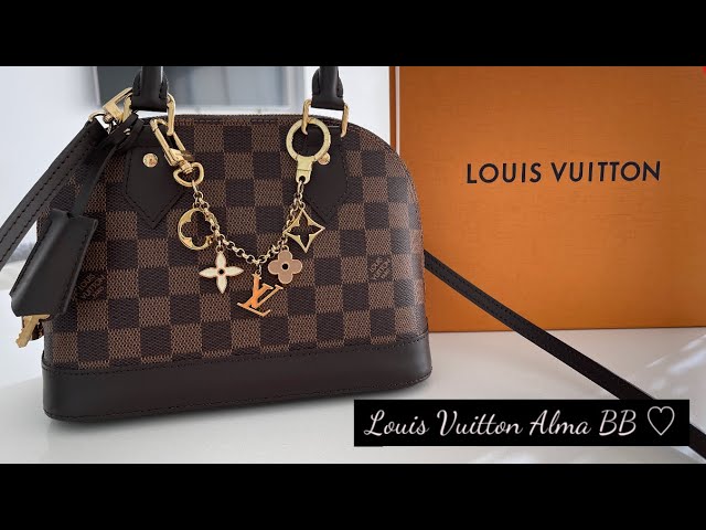 LV Unboxing FINALLY! (Louis Vuitton Alma BB Monogram Review) + MADE IN  FRANCE 