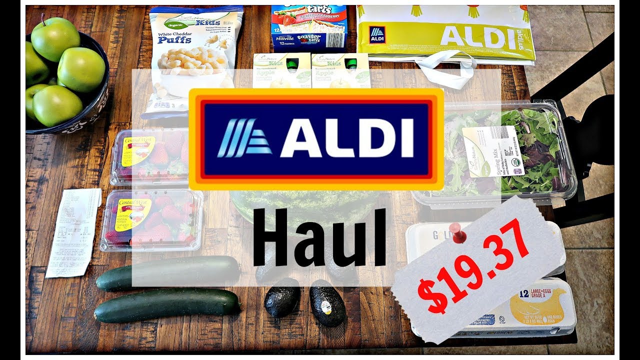 ALDI HAUL! 19.37 MIDMONTH PICK UP! YouTube