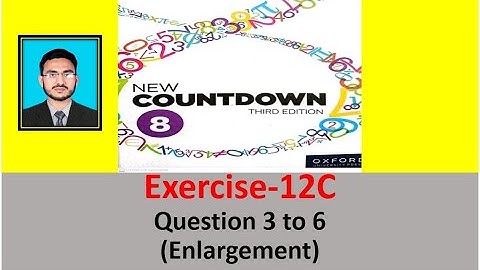 Class 8 Math Exercise 12C Question 3 to 6 || New countdown third edition book 8 exercise 12C |oxford