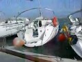 Amazing storm in Greece: 50 knots from SE at Lefkas harbour!