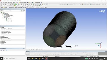 [Meshing the Pipe]  - Simulate Fluid Flow in a Straight Pipe ANSYS Fluent - 2