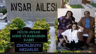 Hülya Avşar, Annesi̇ Ve Babasinin Kabri̇, Zîncîrlîkuyu Mezarliği