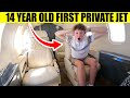 14 year old buys Private Jet...