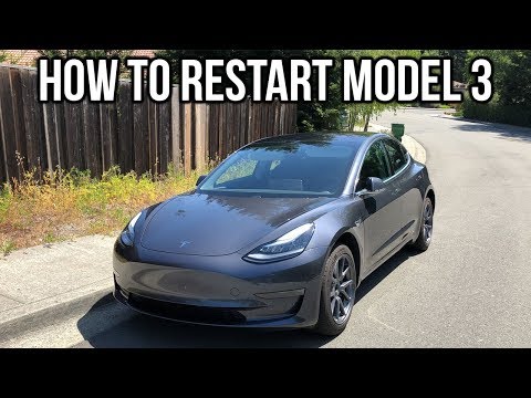 Video: Hoe reset je een Tesla m3?