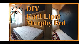 DIY Katil Lipat Murphy Bed