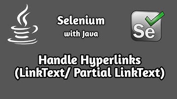 How to Handle Hyperlinks in Selenium | Selenium Automation | Selenium BeginnerTutorial