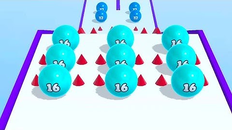 Ball Merge 2048 🟥 Walkthrough Gameplay 🟢 All Levels Android iOS Mobile Game 🔥 Level 41