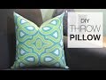 How to Sew a Throw Pillow (Tutorial)