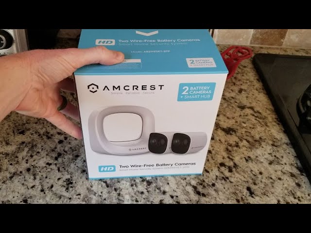 amcrest battery powered camera