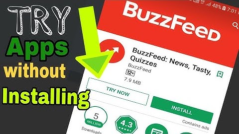 HOW TO USE APPS WITHOUT INSTALLING WITH INSTANT APPS|NOW AVAILABLE