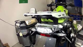 Side case mounting for Trekker Outback for BMW R1200GS (2004-2012