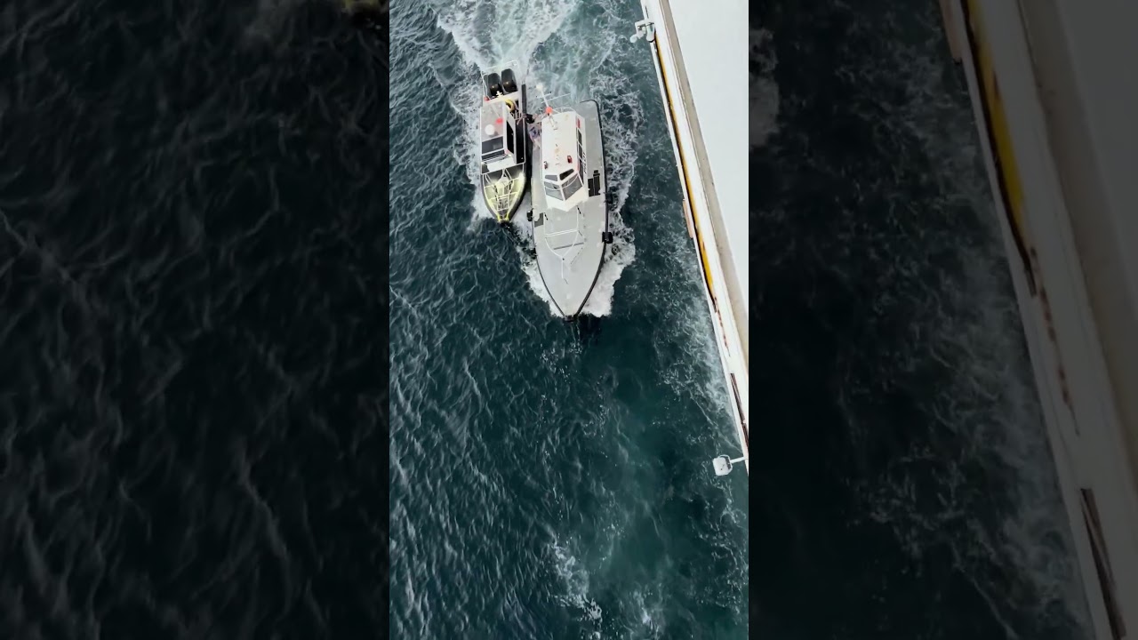 Exiting Cruise Ship While It's Moving! #royalcaribbean  #cruiseline