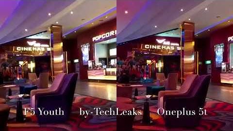 Oppo F5 Youth vs OnePlus 5T SteadyShots, Video & Mic Test