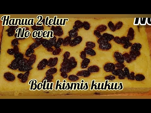 Video: Cara Membuat Kue Kismis Hitam