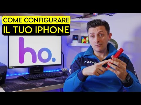 ho.mobile come configurare il 4G e HOTSPOT su iPhone Apple - YouTube