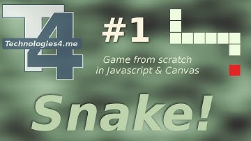 Snake! (1 of 2) - Game from scratch - Javascript, html5 & Canvas