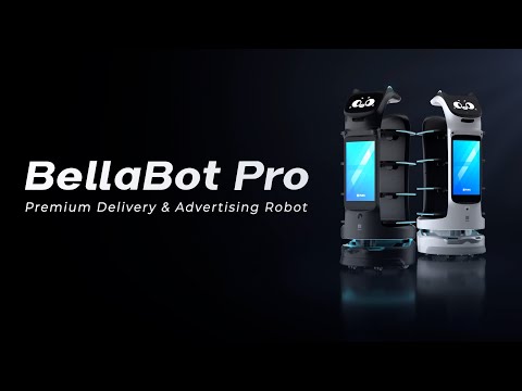 ネコ　ロボット SNSで話題のPUDU製ネコ型配膳ロボット「BellaBot」がLINE