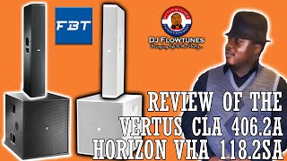 Download Lagu FBT Horizon VHA 118.2SA + Vertus CLA 406.2A | DJ Flowtunes Review MP3