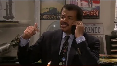 Neil Degrasse tyson guest stars+Raj feuds with him...