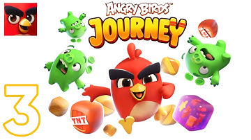 Angry Birds Journey - Gameplay Walkthrough Part 3 - Ancient Ruins - Level 21-30 (iOS, Android)