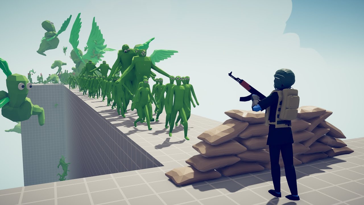 ZOMBIE WAVES - Totally Accurate Battle Simulator TABS