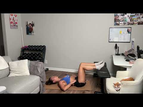 Heel Elevated Hamstring Bridge