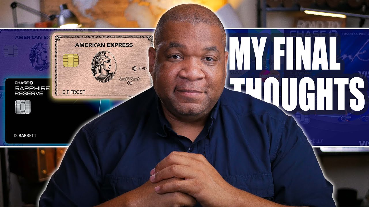 NEW American Express Gold  vs The Chase Sapphire Reserve | My Final Thoughts - YouTube