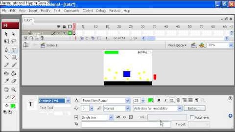 How To Make A Health Bar And Enemy In Adobe Flash CS3 Actionscript 2.0 Part 3