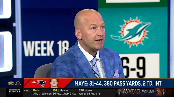 Drake Maye is BEST QB in NFL - Hasselbeck on Patriots beat Ravens 28-24 to clinch berth in Playoffs